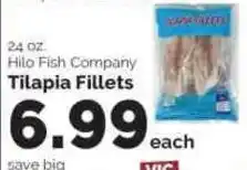 Harris Teeter Hilo Fish Company Tilapia Fillets offer