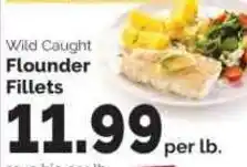 Harris Teeter Wild Caught Flounder Fillets offer