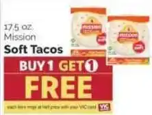 Harris Teeter Mission Soft Tacos offer