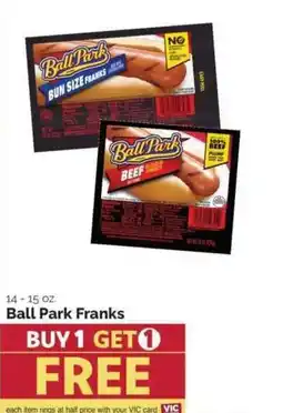 Harris Teeter Ball Park Franks offer