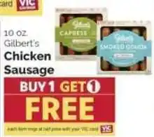 Harris Teeter Gilbert's Chicken Sausage offer