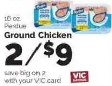 Harris Teeter Perdue ground chicken offer