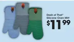 King Soopers Dash of That Silicone Oven Mitt offer