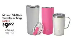 King Soopers Manna tumbler or mug offer