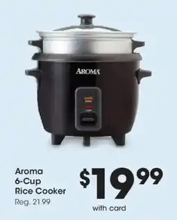 King Soopers Aroma 6-Cup Rice Cooker offer