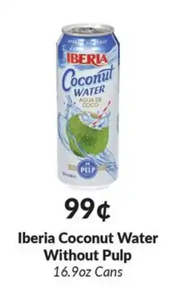 Woodman's Iberia Coconut Water Without Pulp offer