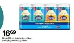 Target Clorox disinfecting wipes offer