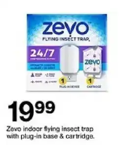 Target Zevo indoor flying insect trap offer