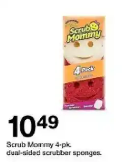 Target Scrub Mommy dual-sided scrubber sponges offer