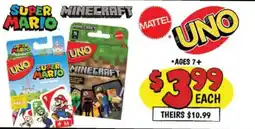 Ollie's Uno Super Mario offer