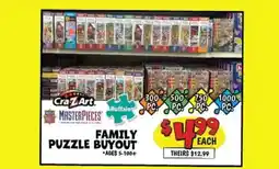 Ollie's Cra Z Art Family Puzzle Buyout offer
