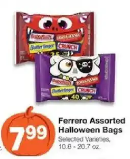 United Supermarkets Ferrero Assorted Halloween Bags offer
