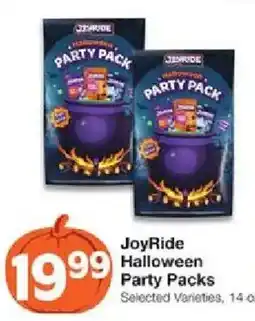 United Supermarkets Joyride halloween party packs offer