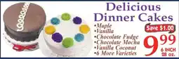 Market Basket Delicious Dinner Cakes offer