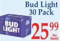 Market Basket Bud Light offer