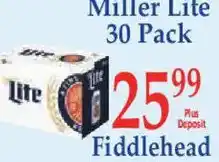 Market Basket Miller Lite offer