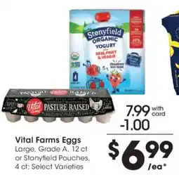Ralphs Vital Farms Eggs offer