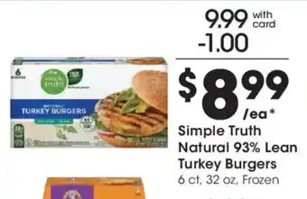 Simple Truth Natural Turkey Burgers