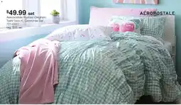 JC Penney Aéropostale Ruched Gingham Twin/Twin XL Comforter Set offer