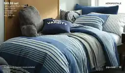 JC Penney Aeropostale Block Stripe Comforter Set offer