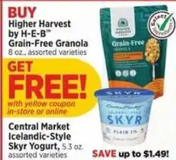 H-E-B Higher Harvest by H-E-B Grain-Free Granola offer