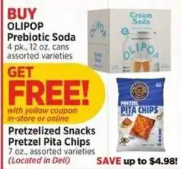 H-E-B Olipop Prebiotic Soda offer