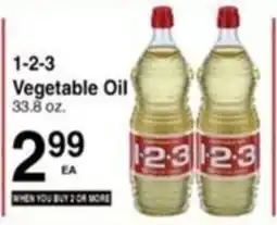 Superior Grocers 1-2-3 vegetable oil offer