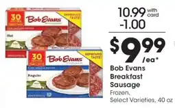 Fry's Bob Evans Breakfast Sausage offer