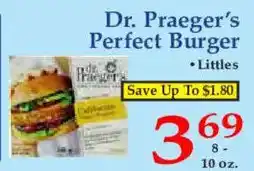 Market Basket Dr. Praeger's Perfect Burger Littles offer