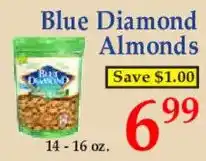 Market Basket Blue Diamond Almonds offer
