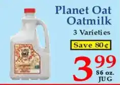 Market Basket Planet Oat Oatmilk offer