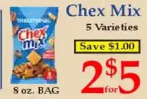 Market Basket CheX Mix offer