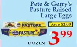 Market Basket Cielo & Sonny's Pasture Raised Large Eggs offer