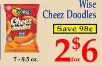 Market Basket Wise Cheez Doodles offer