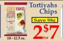 Market Basket Tortiyahs Chips offer