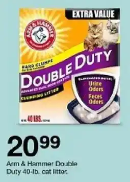Target Arm & Hammer Double Duty cat litter offer
