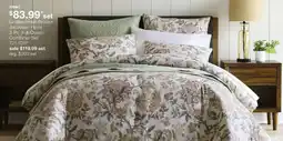 JC Penney Linden Street Brooke Jacobean Floral 3-Pc. Full/Queen Comforter Set offer