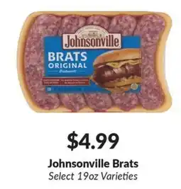 Woodman's Johnsonville Brats offer