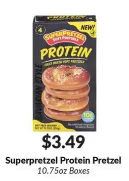 Woodman's Superpretzel Protein Pretzel offer