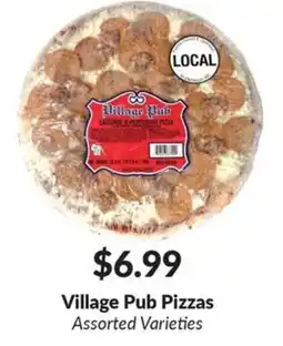 Woodman's Village Pub Pizzas offer