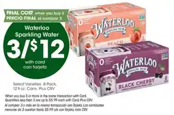 Ralphs Waterloo Sparkling Water offer