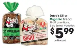 Ralphs Dave's Killer Bread offer