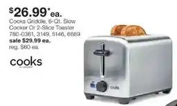 JC Penney Cooks 2-Slice Toaster offer