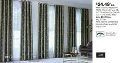 JC Penney Max Blackout Mystique 84" Grommet-Top Curtain offer