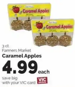 Harris Teeter Farmers Market Caramel Apples offer