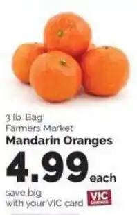 Harris Teeter Farmers Market Mandarin Oranges offer