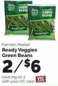 Harris Teeter Farmers Market Ready Veggies Green Beans offer