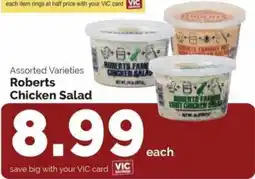 Harris Teeter Roberts Chicken Salad offer