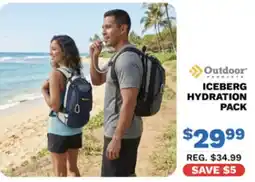 Big 5 Outdoor Products Iceberg Hydration Pack offer