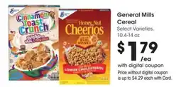 Ralphs General Mills Cereal offer
